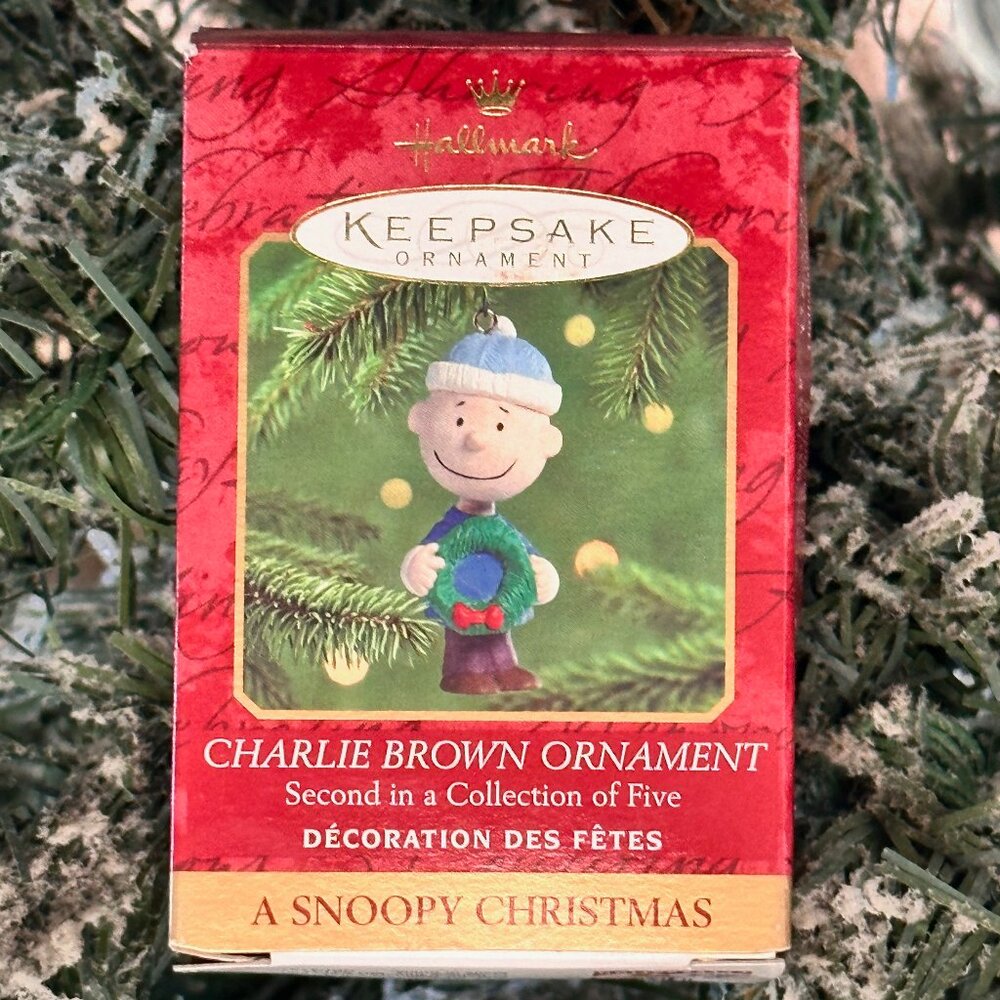 Hallmark Charlie Brown Ornament